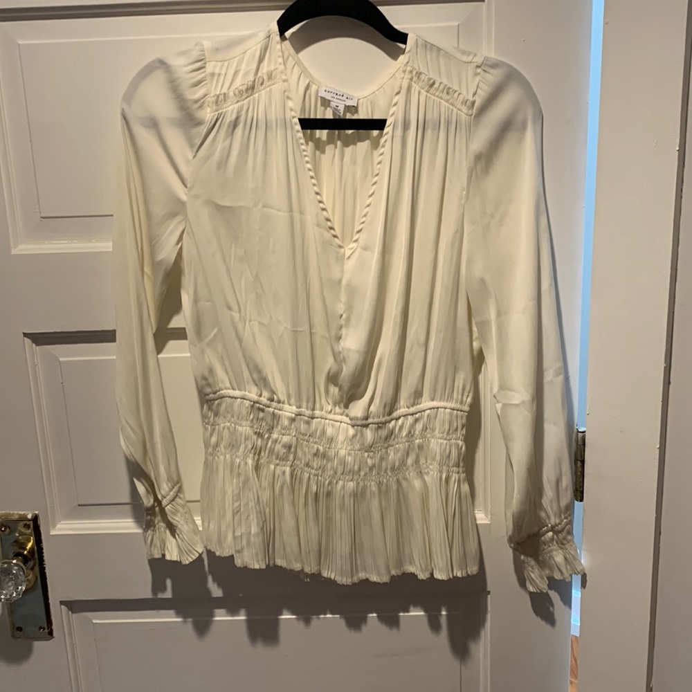 Pearl long sleeve blouse